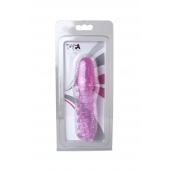 Розовая насадка с нежными шипами - 13,5 см. - Toyfa Basic - в Коврове купить с доставкой