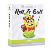 Стимулирующий презерватив-насадка Roll   Ball Apple - Sitabella - купить с доставкой в Коврове