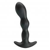 Черный анальный стимулятор простаты с вибрацией Special Anal Massager - 14,5 см. - Baile - в Коврове купить с доставкой