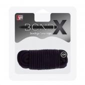 Черная веревка для связывания BONDX LOVE ROPE - 10 м. - Dream Toys - купить с доставкой в Коврове
