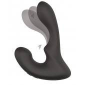 Чёрный массажер простаты с 2 моторами BOOTY ROCKER - Dream Toys - в Коврове купить с доставкой
