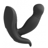 Черный вибромассажер простаты PROSTATE HERO - Dream Toys - в Коврове купить с доставкой