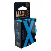 Классические презервативы в железном кейсе MAXUS Classic - 3 шт. - Maxus - купить с доставкой в Коврове