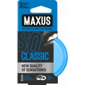 Классические презервативы в железном кейсе MAXUS Classic - 3 шт. - Maxus - купить с доставкой в Коврове