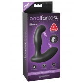 Черный массажер простаты Electro Stim Prostate Vibe с электростимуляцией - 13,3 см. - Pipedream - купить с доставкой в Коврове