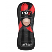 Мастурбатор-ротик Vibrating Oral Stroker - Pipedream - в Коврове купить с доставкой