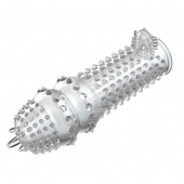 Закрытая прозрачная насадка Crystal sleeve - 14,2 см. - Erowoman-Eroman - в Коврове купить с доставкой