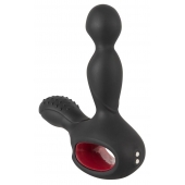 Черный вибромассажер простаты с нагревом и ротацией Prostate Plug - 14,5 см. - Orion - в Коврове купить с доставкой