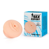 Телесная насадка-вагина на помпу - Sex Expert - в Коврове купить с доставкой