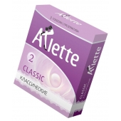 Классические презервативы Arlette Classic - 3 шт. - Arlette - купить с доставкой в Коврове