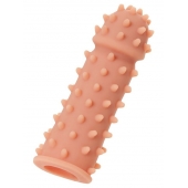 Телесная реалистичная насадка KOKOS Extreme Sleeve 03 с дополнительной стимуляцией - 12,7 см. - KOKOS - в Коврове купить с доставкой