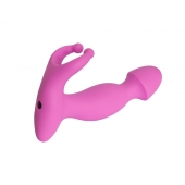 Розовый стимулятор простаты с усиками - 15 см. - 4sexdreaM - в Коврове купить с доставкой