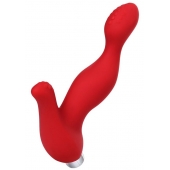 Красный силиконовый вибростимулятор простаты Proman - 12,5 см. - ToyFa - в Коврове купить с доставкой