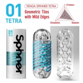 Мастурбатор SPINNER Tetra - Tenga - в Коврове купить с доставкой