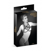 Черная упряжь на грудь Clara - Bijoux Pour Toi - купить с доставкой в Коврове