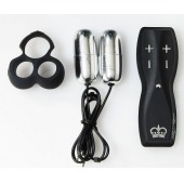 Черный инновационный мужской вибростимулятор JETT - Hot Octopuss - в Коврове купить с доставкой