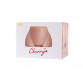 Мастурбатор-полуторс Cherry с вибрацией и двумя любовными тоннелями - KOKOS - в Коврове купить с доставкой