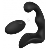 Черный вибромассажер простаты REMOTE BOOTY PLEASER - Dream Toys - в Коврове купить с доставкой