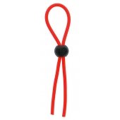 Красное эрекционное лассо с одной бусиной-утяжкой STRETCHY THIN LASSO - Dream Toys - в Коврове купить с доставкой