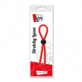 Красное эрекционное лассо с одной бусинкой-утяжкой STRETCHY THICK LASSO - Dream Toys - в Коврове купить с доставкой