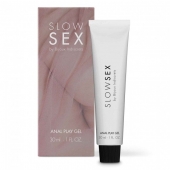 Лубрикант на водной основе Slow Sex Anal Play Gel - 30 мл. - Bijoux Indiscrets - купить с доставкой в Коврове