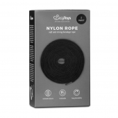 Черная веревка для бондажа Easytoys Bondage Rope - 5 м. - Easy toys - купить с доставкой в Коврове