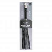 Черная плеть Easytoys Flogger With Metal Grip - 38 см. - Easy toys - купить с доставкой в Коврове