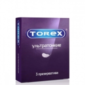 Презервативы Torex  Ультратонкие  - 3 шт. - Torex - купить с доставкой в Коврове