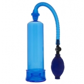Синяя вакуумная помпа MENZSTUFF PENIS ENLARGER - Dream Toys - в Коврове купить с доставкой