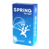 Ультратонкие презервативы SPRING SKY LIGHT - 12 шт. - SPRING - купить с доставкой в Коврове