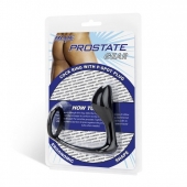 Стимулятор простаты с фиксацией эрекционным кольцом Prostate Gear - BlueLine - в Коврове купить с доставкой