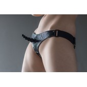 Черные трусики Better с анальной насадкой - 8 см. - Lola Games - купить с доставкой в Коврове