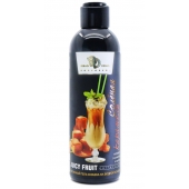 Интимный гель-смазка JUICY FRUIT с ароматом солёной карамели - 200 мл. - БиоМед - купить с доставкой в Коврове