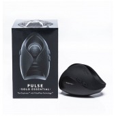 Черный инновационный мужской вибратор PULSE SOLO ESSENTIAL - Hot Octopuss - в Коврове купить с доставкой