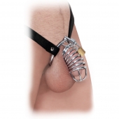 Кольцо верности Extreme Chastity Belt с фиксацией головки - Pipedream - купить с доставкой в Коврове