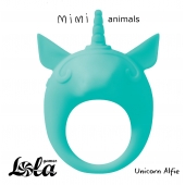 Зеленое эрекционное кольцо Unicorn Alfie - Lola Games - в Коврове купить с доставкой