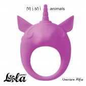 Фиолетовое эрекционное кольцо Unicorn Alfie - Lola Games - в Коврове купить с доставкой