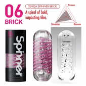 Мастурбатор SPINNER Brick - Tenga - в Коврове купить с доставкой