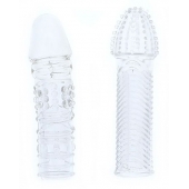 Комплект из 2 прозрачных насадок на пенис PENIS EXTENDER PACK - Dream Toys - в Коврове купить с доставкой