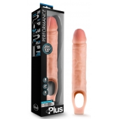 Телесный реалистичный фаллоудлинитель 10 Inch Silicone Cock Sheath Penis Extender - 25,4 см. - Blush Novelties - в Коврове купить с доставкой