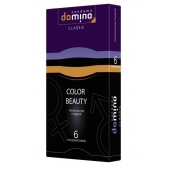 Разноцветные презервативы DOMINO Colour Beauty - 6 шт. - Domino - купить с доставкой в Коврове