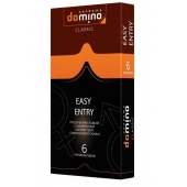 Презервативы с увеличенным количеством смазки DOMINO Easy Entry - 6 шт. - Domino - купить с доставкой в Коврове