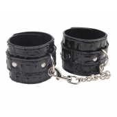 Черные наручники Surrender Wrist Restraints - Chisa - купить с доставкой в Коврове