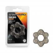 Дымчатое эрекционное кольцо Stay Hard Thick Bead Cock Ring - Blush Novelties - в Коврове купить с доставкой