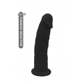 Черный реалистичный фаллоимитатор DILDO 7.5INCH BLACK - 19 см. - Dream Toys