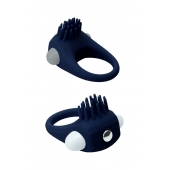 Синее эрекционное виброкольцо STIMU RING - Dream Toys - в Коврове купить с доставкой
