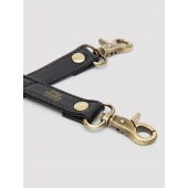Черный фиксатор для манжет Bound to You Faux Leather Hogtie - Fifty Shades of Grey - купить с доставкой в Коврове