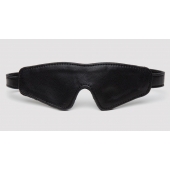 Черная плотная маска на глаза Bound to You Faux Leather Blindfold - Fifty Shades of Grey - купить с доставкой в Коврове