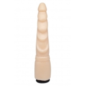 Телесная реалистичная насадка-елочка - 20,5 см. - LOVETOY (А-Полимер) - купить с доставкой в Коврове