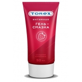 Смазка на водной основе TOREX  Сладкая клубника  - 50 мл. - Torex - купить с доставкой в Коврове